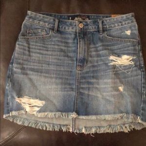 Hollister High Rise 5 Pocket Mini Skirt Size 9